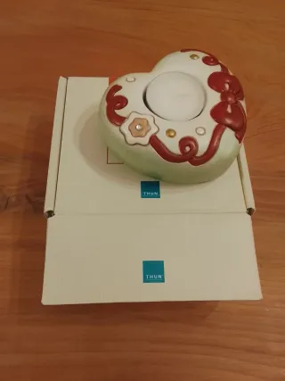 Portacandele tealight Thun natalizio fiocco cuore