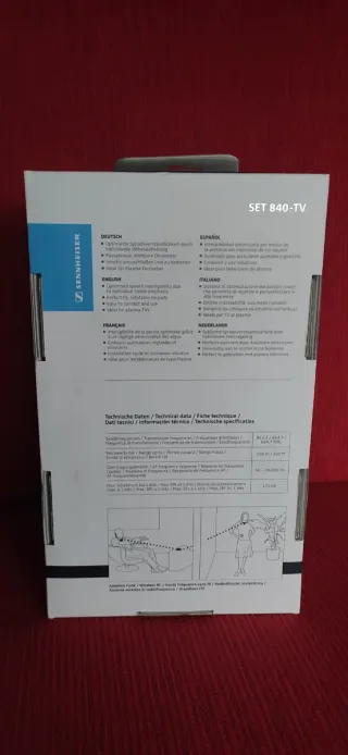 Auriculares inalámbricos Sennheiser SET 840-TV