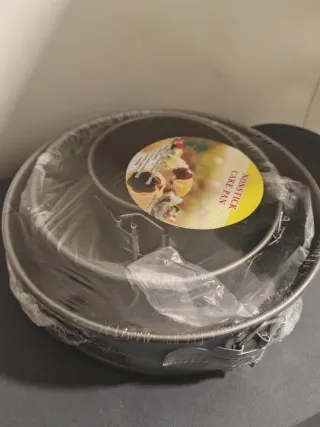 3 Moldes Desmontables para Pasteles