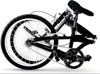 Bicicleta Plegable Nilox Negra