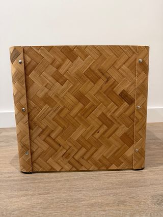 Caja IKEA BULLIG – Bambú / Marrón