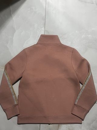 Chaqueta Neopreno Rosa con Detalles Brillantes