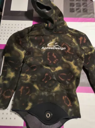 Traje neopreno 5mm hombre apnea talla M