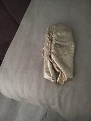 Bolso de fiesta dorado