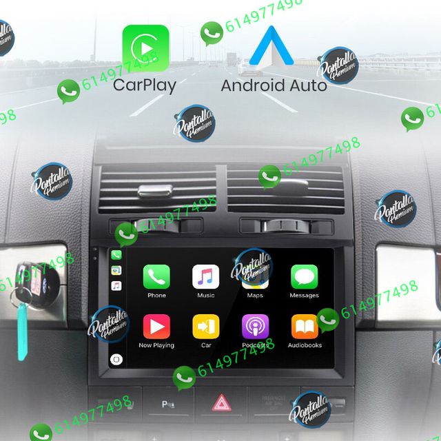 Radio pantalla CARPLAY GPS USB para VW Touareg