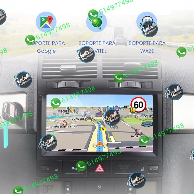 Radio pantalla CARPLAY GPS USB para VW Touareg