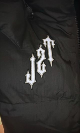 Casaco Puffer Trapstar Preto Tamanho M com recibo