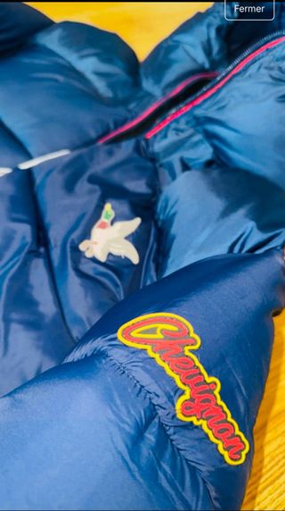 Plumífero Chevignon Hombre Talla L Azul