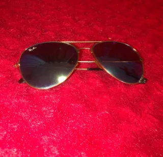 Gafas de sol Ray-Ban Aviator Doradas Y Azules