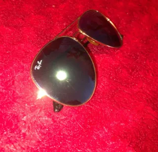 Gafas de sol Ray-Ban Aviator Doradas Y Azules