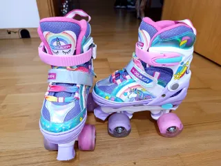 Patines de niña, extensibles talla 30-33