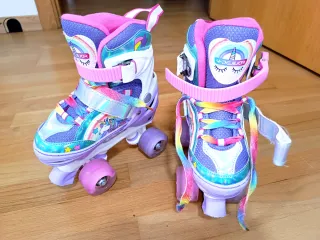 Patines de niña, extensibles talla 30-33