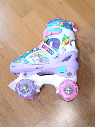 Patines de niña, extensibles talla 30-33