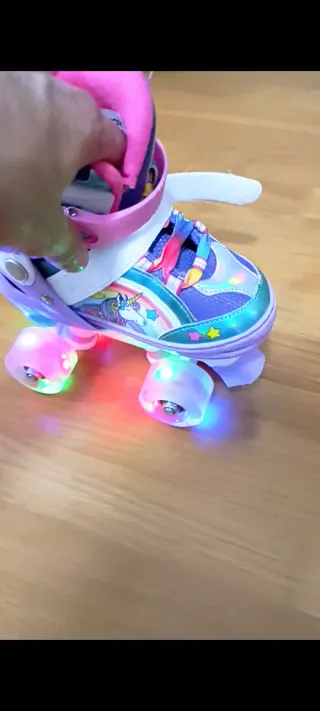 Patines de niña, extensibles talla 30-33