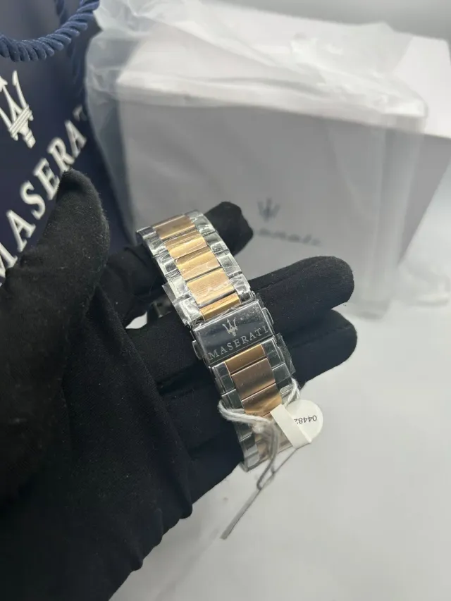 Reloj Maserati Oro y Plata