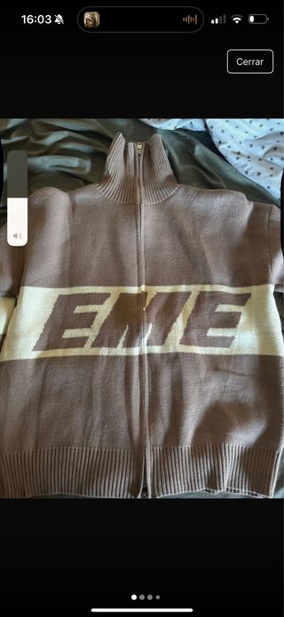 Chaqueta Eme Studios Beige y Marrón