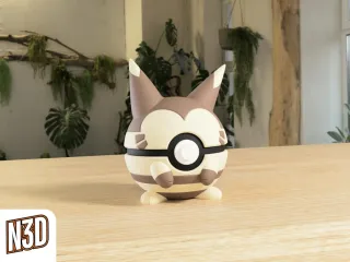 Pokeball Furret - Pokémon