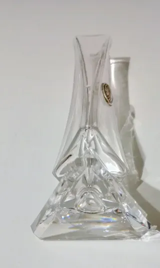 Vasetto monofiore in Cristallo e Argento 925