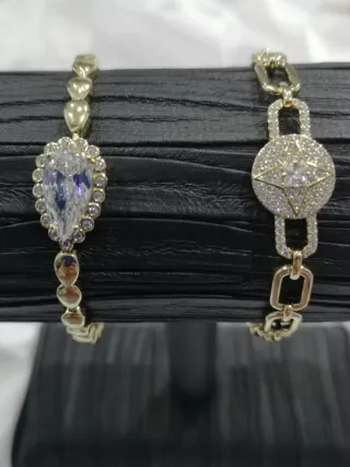 Pulsera oro 14k elegante