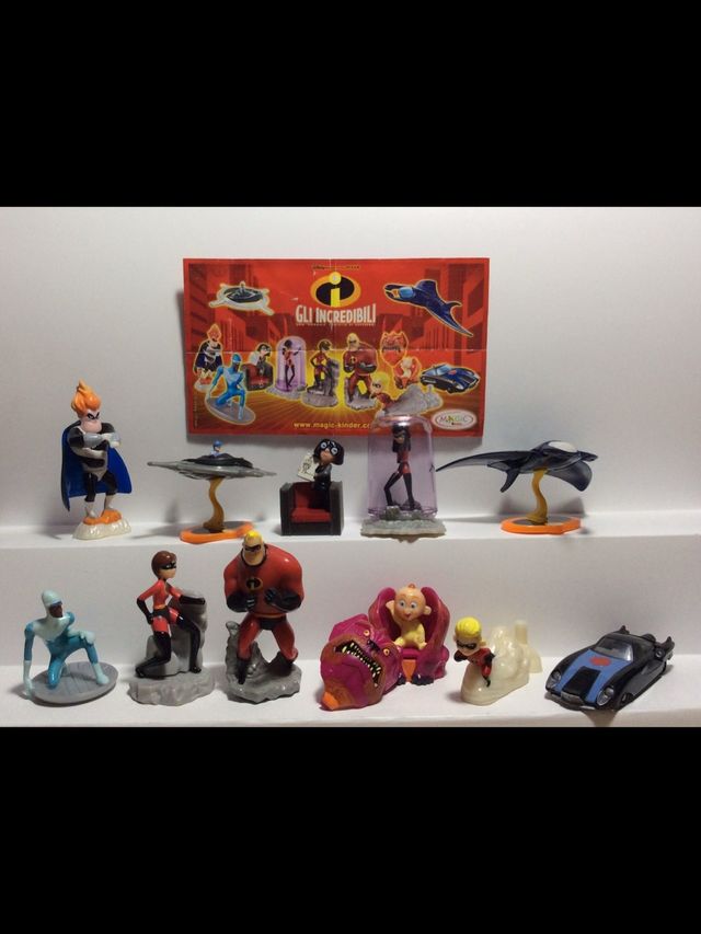 Kinder Los Increíbles Serie Completa