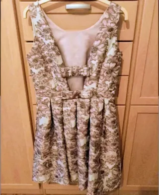 Vestido fiesta floral T.42