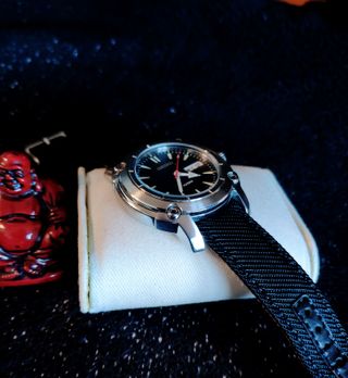 Reloj Seiko Negro y Plateado