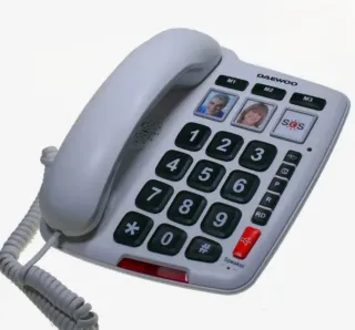 Teléfono Daewoo Internacional con Teclado