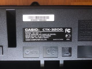 Teclado Electrónico Casio CTK-3200