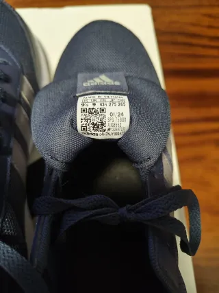 Adidas Run 50s Talla 43.5 Azul Marino