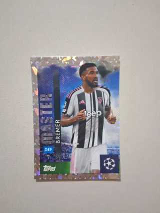CROMO, MASTER, TOPPS, BREMER, UEFA CHAMPIONS LEAGU
