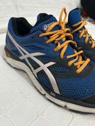 Zapatillas Asics Gel-Zone 6 Azul Naranja