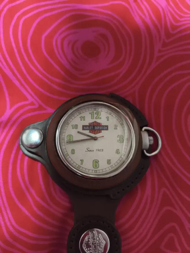 Reloj Bolsillo Vintage Harley Davidson NUEVO