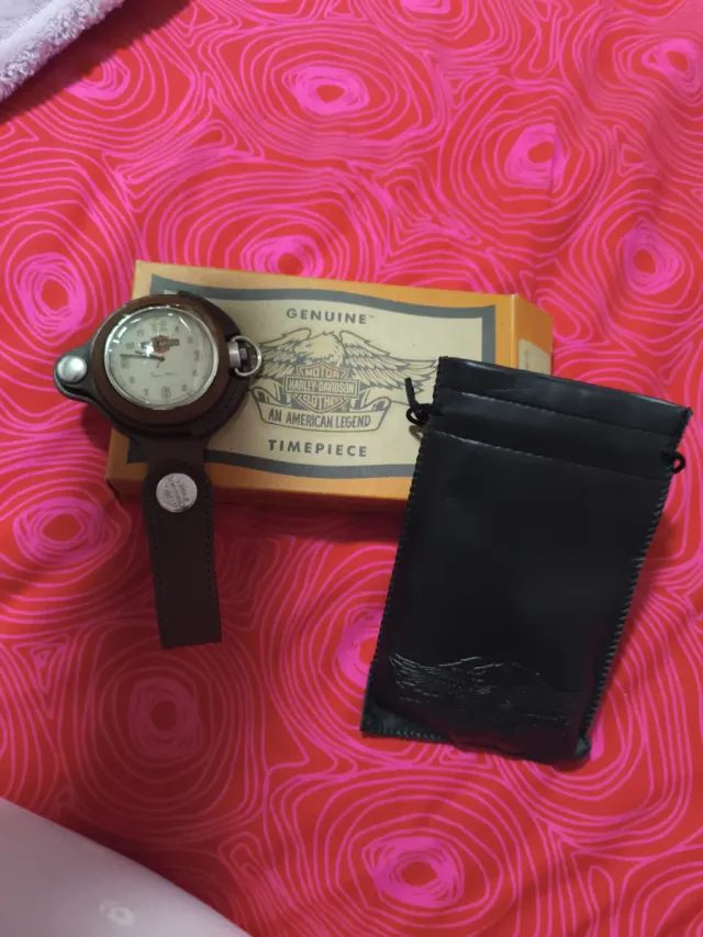 Reloj Bolsillo Vintage Harley Davidson NUEVO