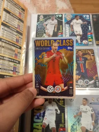 Cromo Harry Kane Match Attax Edición Limitada