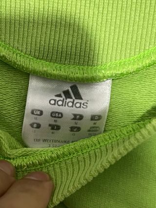 Sudadera Adidas verde Talla M