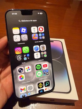 iPhone 14 Pro Max 256GB Morado Como Nuevo