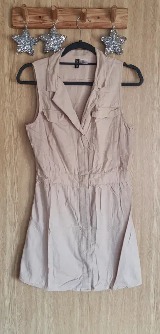 Vestido H&M Beige Talla S