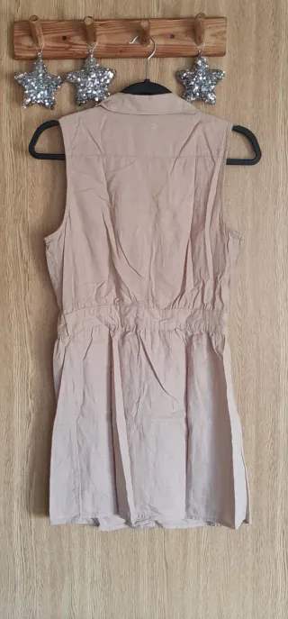Vestido H&M Beige Talla S