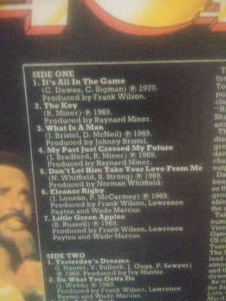 Vinilo Four Tops - It's All In The Game