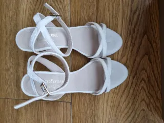 Sandalias Mint&Rose Terciopelo Piel T37