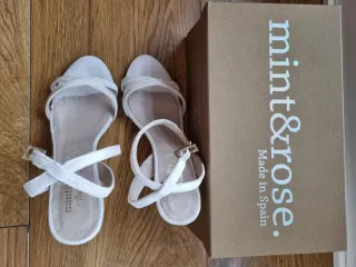 Sandalias Mint&Rose Terciopelo Piel T37