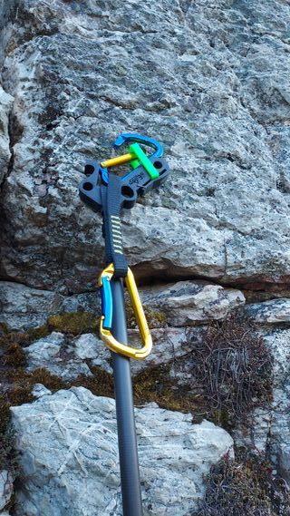 Pértiga escalada -clip stick- climbing pole