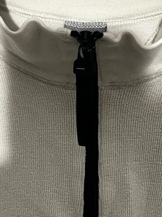 Sudadera Nike cremallera beige M