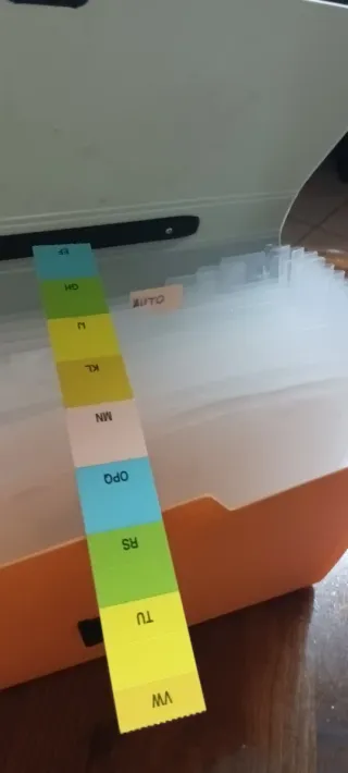 Cartellina porta documenti