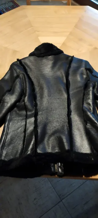 Giacca VERA pelle, made in Italy. Marca Shearling