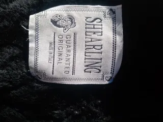 Giacca VERA pelle, made in Italy. Marca Shearling