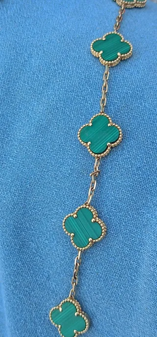 Pulsera Vintage Alhambra Van Cleef & Arpels origin