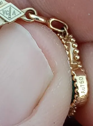 Pulsera Vintage Alhambra Van Cleef & Arpels origin