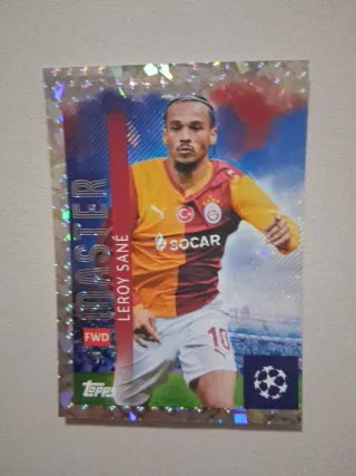 CROMO, MASTER, TOPPS, LEROY SANE, UEFA CHAMPIONS L