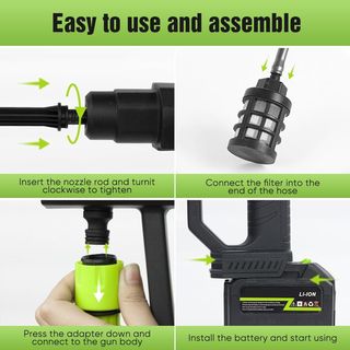 Hidrolimpiadora a Batería 21V Nueva